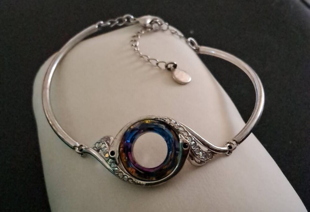 NWOT~KATE LYNN Rise from the Ashes Phoenix Adjustable Bangle Bracelet